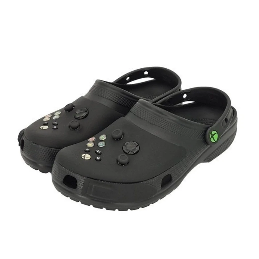 Crocs Xbox Classic Clogs Men's Size 11 Shoes Unisex Black Limited Edition NWT